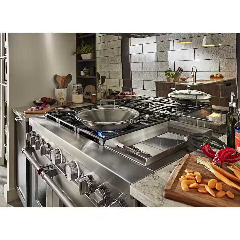6.3 cu. ft. Smart Double Oven Dual Fuel Range with True Convection in Stainless Steel K86558