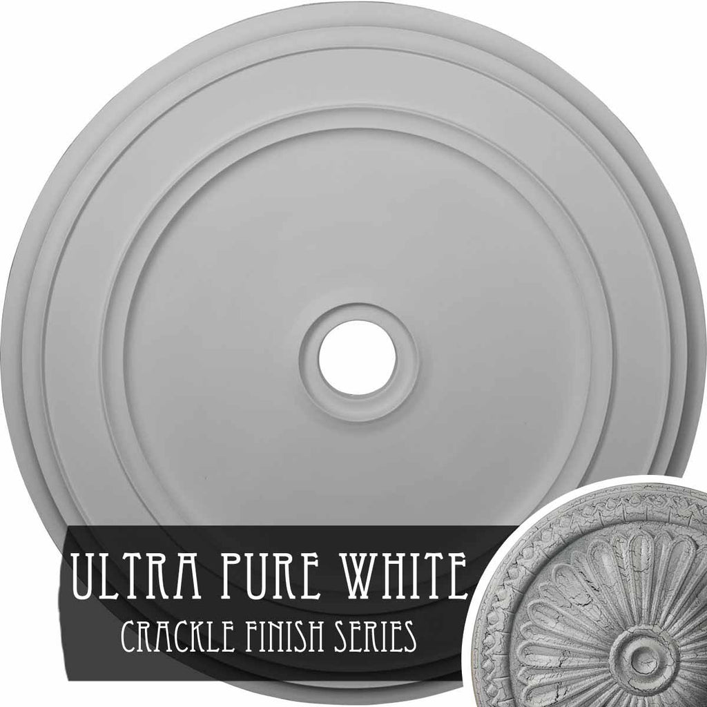 41 1/8x22OD x 4x22ID x 2 1/8x22P Classic Ceiling Medallion J7606