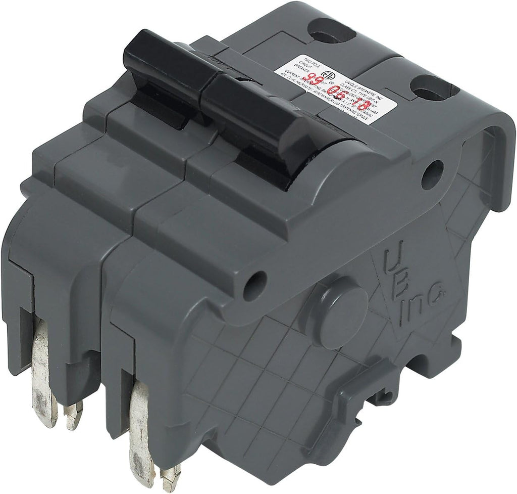 Two Pole 20 Amp Grey Pack of 2 Y29796