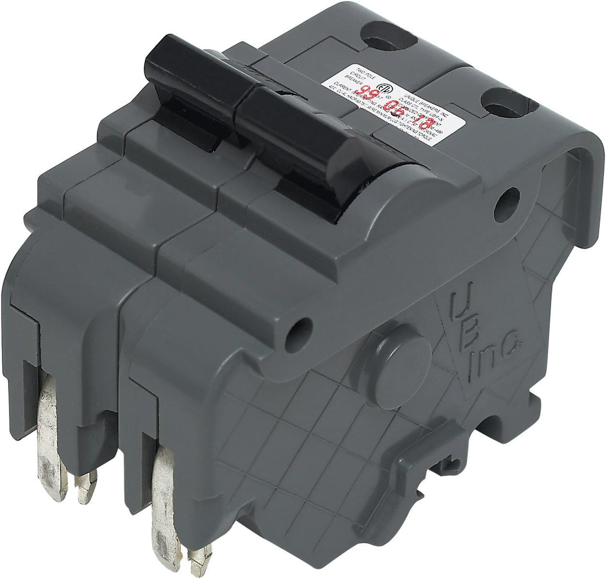 Two Pole 20 Amp Grey Pack of 2 Y29796
