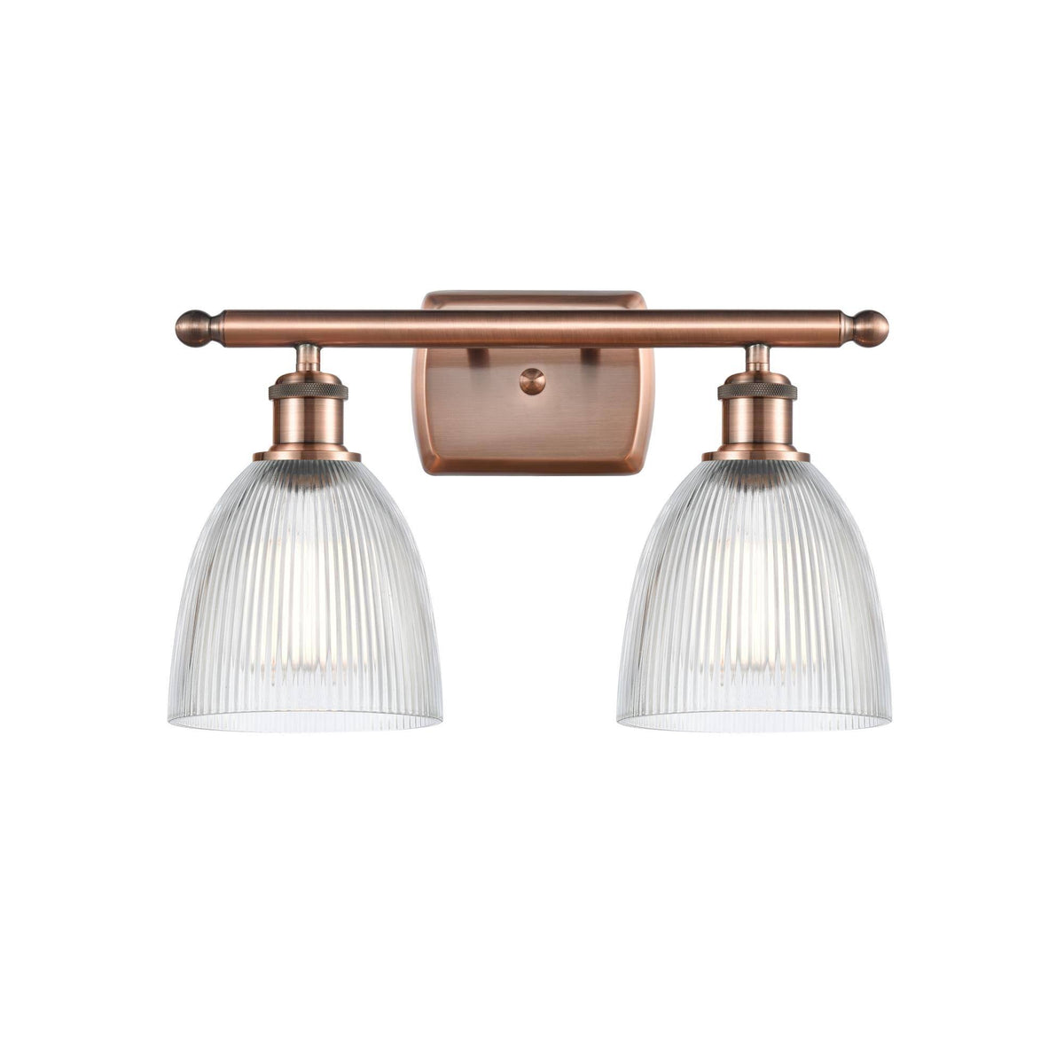 Antique Copper 2 Light Bath Vanity Light E1856
