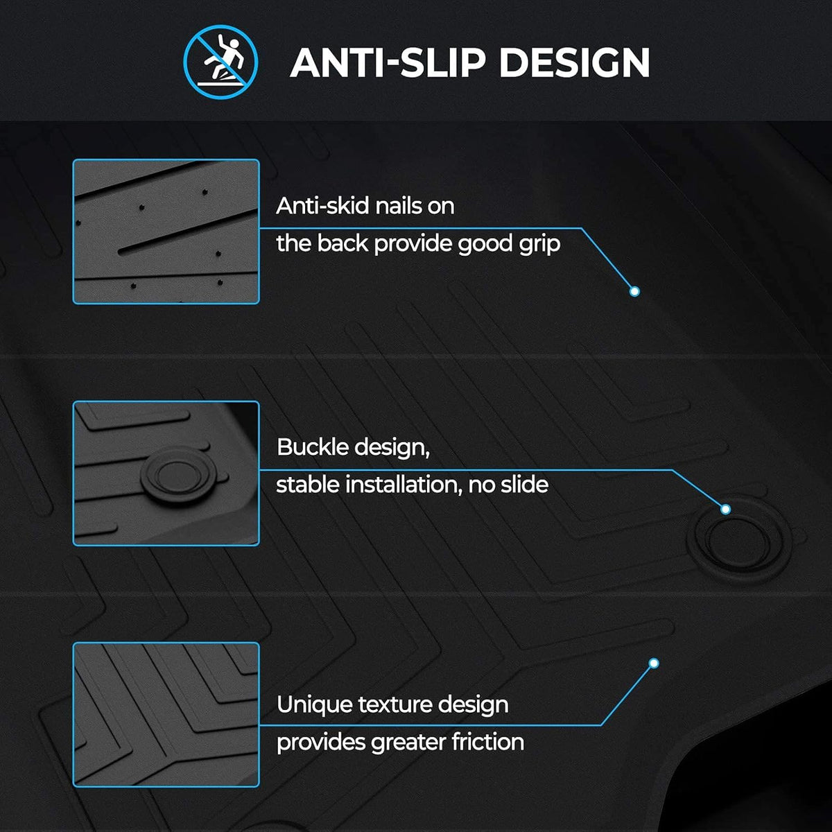 Carpet Floor Mats Liners C659