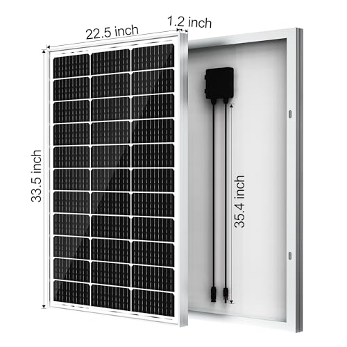 100 Watt 12 Volt Monocrystalline Solar Panel N25111