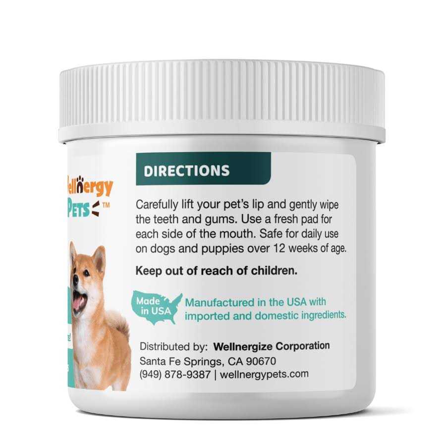Dental Care Wipes for Dogs A673
