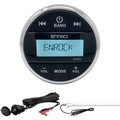 Marine Grade Bluetooth Receiver with USB and Auxiliary Interface X334360