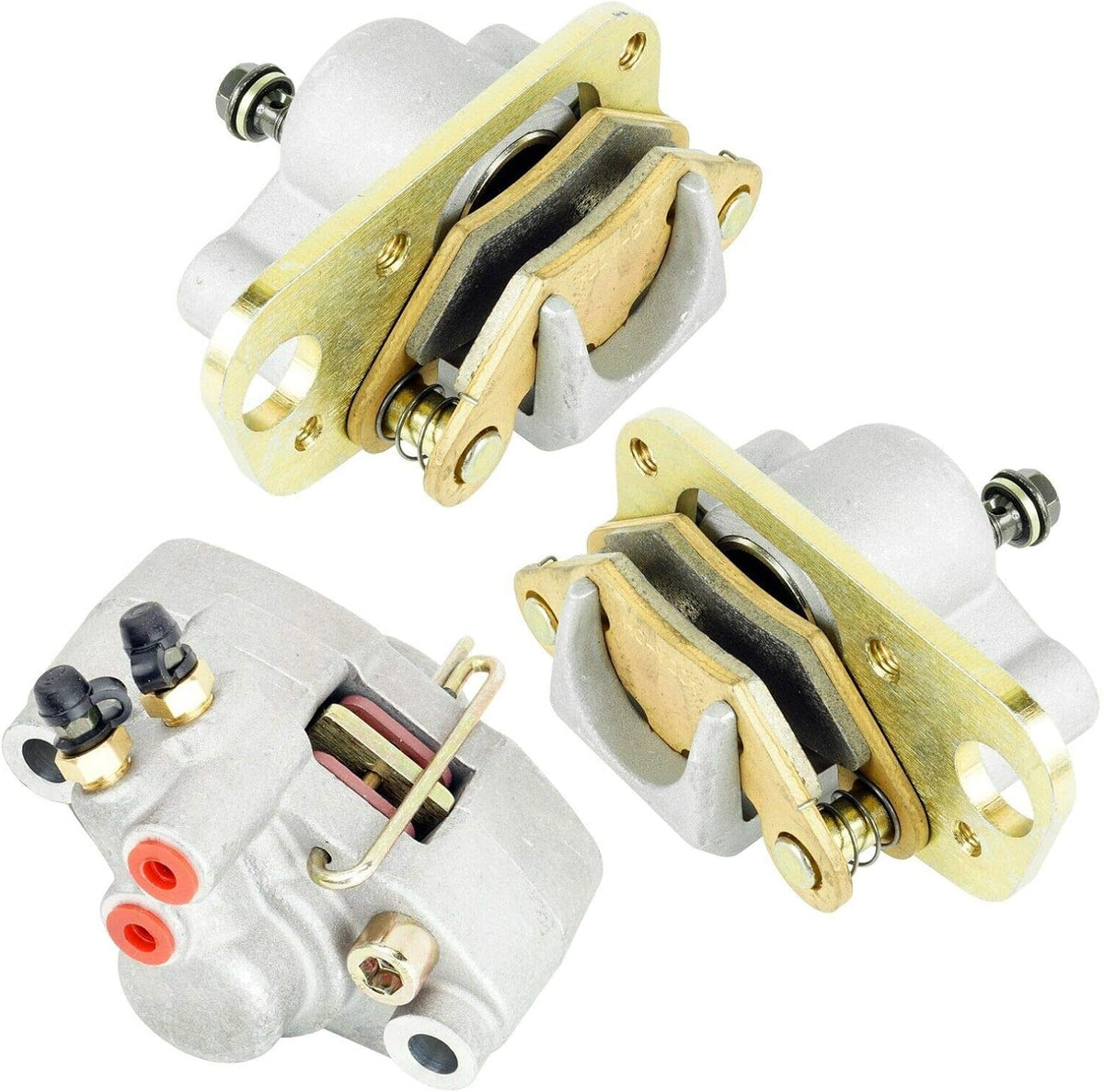 Front and Rear Brake Caliper with Brake Pads T62909
