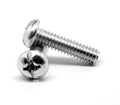 12-24 x 3/8 Coarse Thread Machine Screw Combo Pan Head Low Carbon Steel Zinc Plated D771