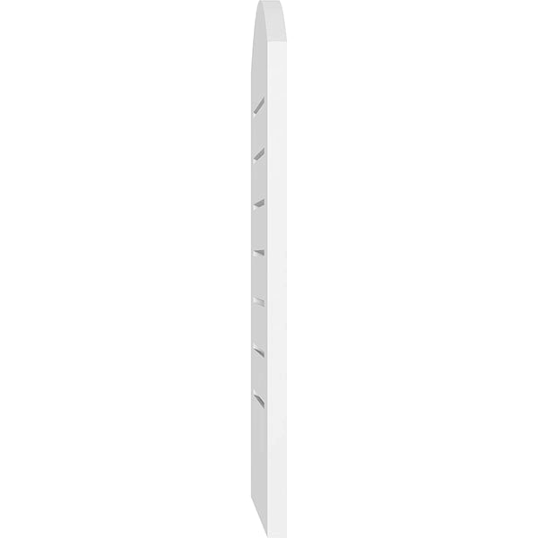 Arch Top Surface Mount PVC Gable Vent A7873