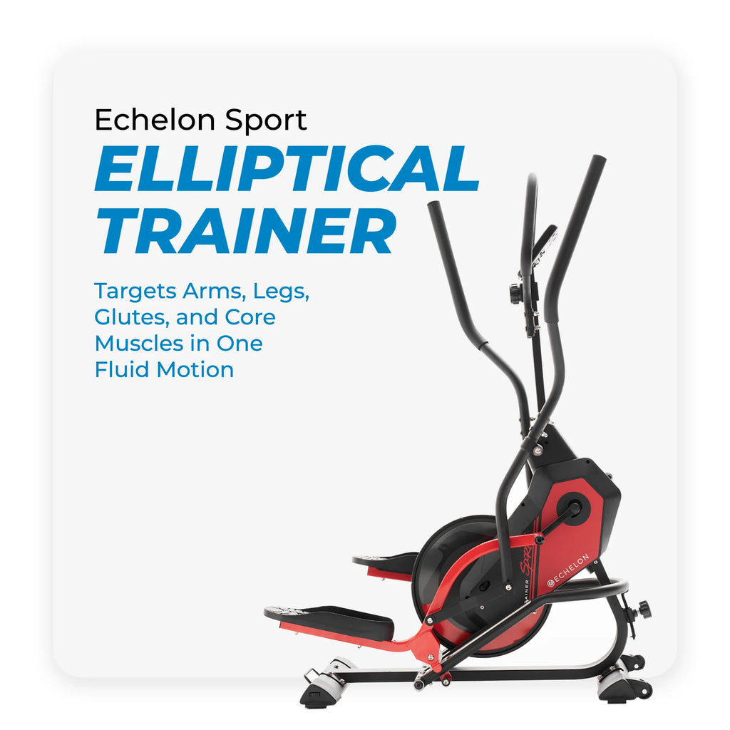 Elliptical Trainer with 8 Levels of Magnetic Resistance P765282