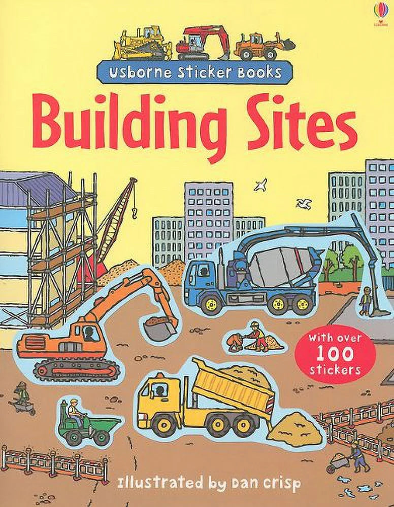 Building Sites Sticker Books Paperback Z752847