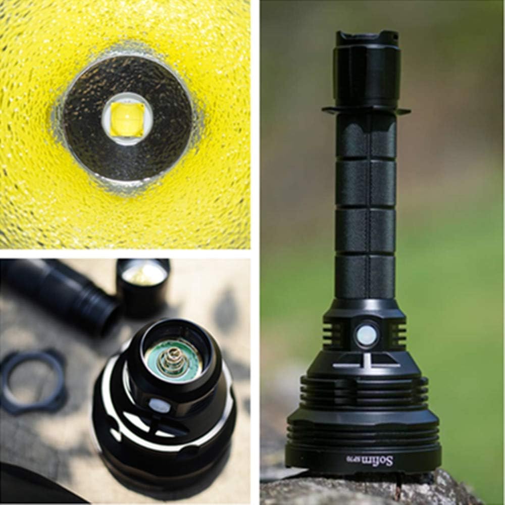 Tactical Flashlight 5500 High Lumens with Cree XHP70.2 Led H8960