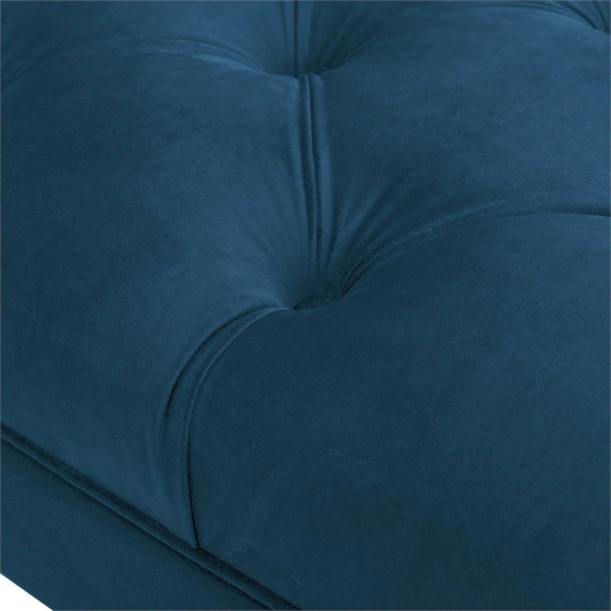 Teal Velvet Tufted Entryway Bench W112553