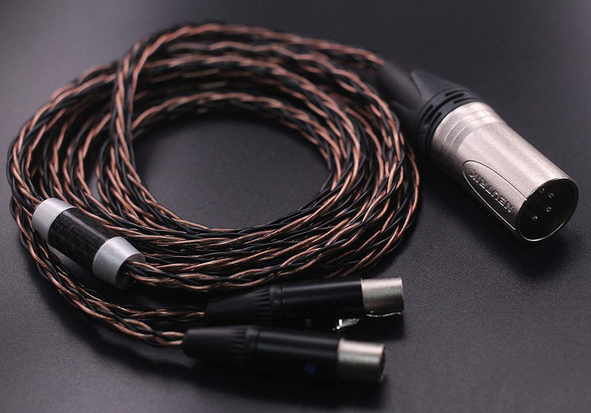 HiFi Replacement Headphones 4-pin XLR Balanced Male Audio Cable O4321