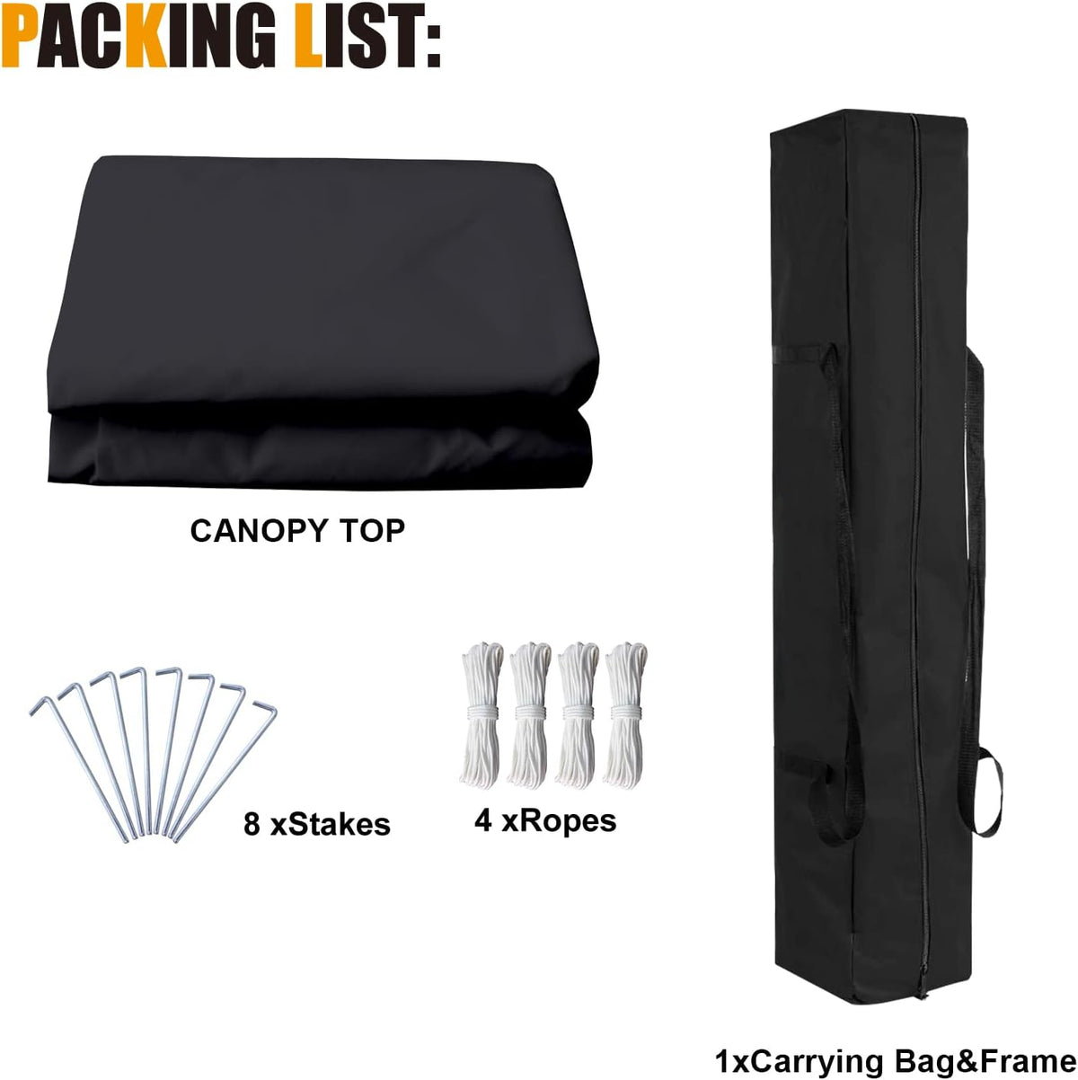 10x10Ft Pop-up Canopy Tent B107