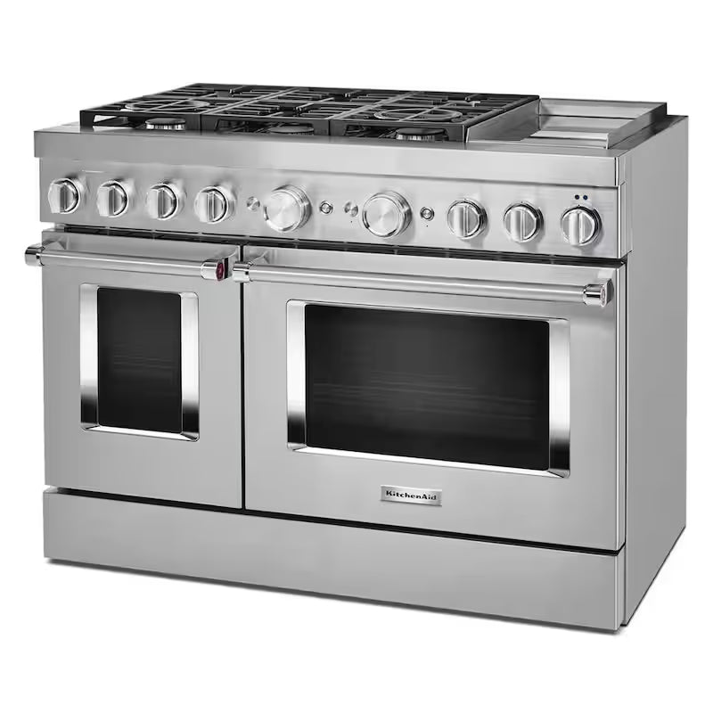6.3 cu. ft. Smart Double Oven Dual Fuel Range with True Convection in Stainless Steel K86558