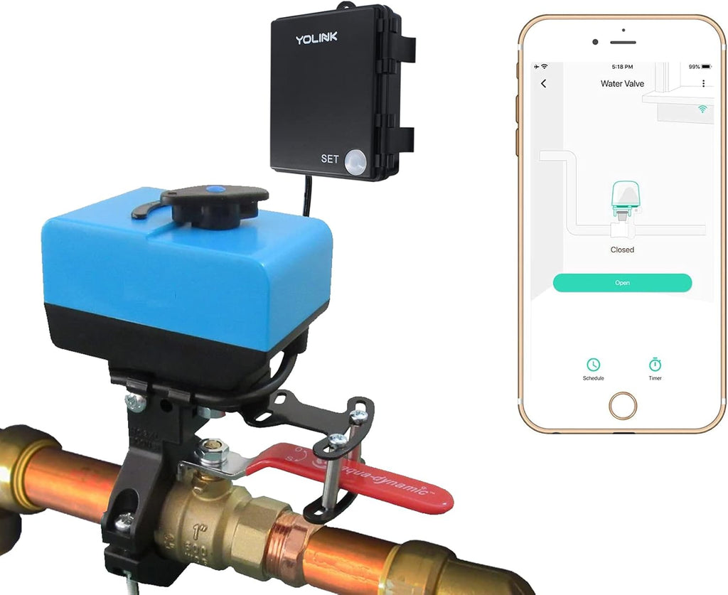Smart Wireless Water Valve Controller with Hub Required I53822