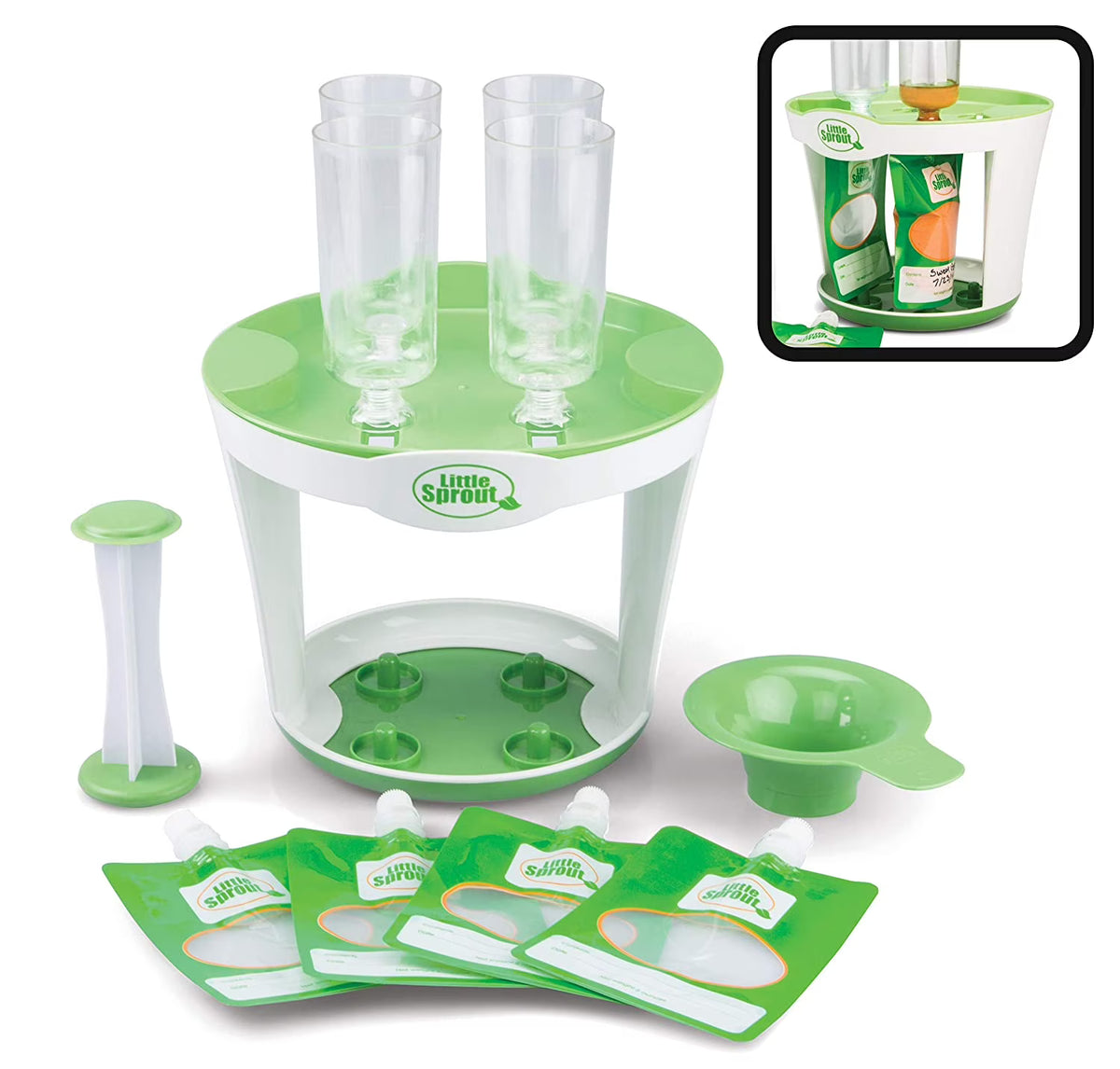 11 Piece Baby Food Maker Set with Pouches O8858