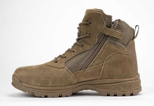 Tactical Combat Boots with Slip Resistant Sole Q89086