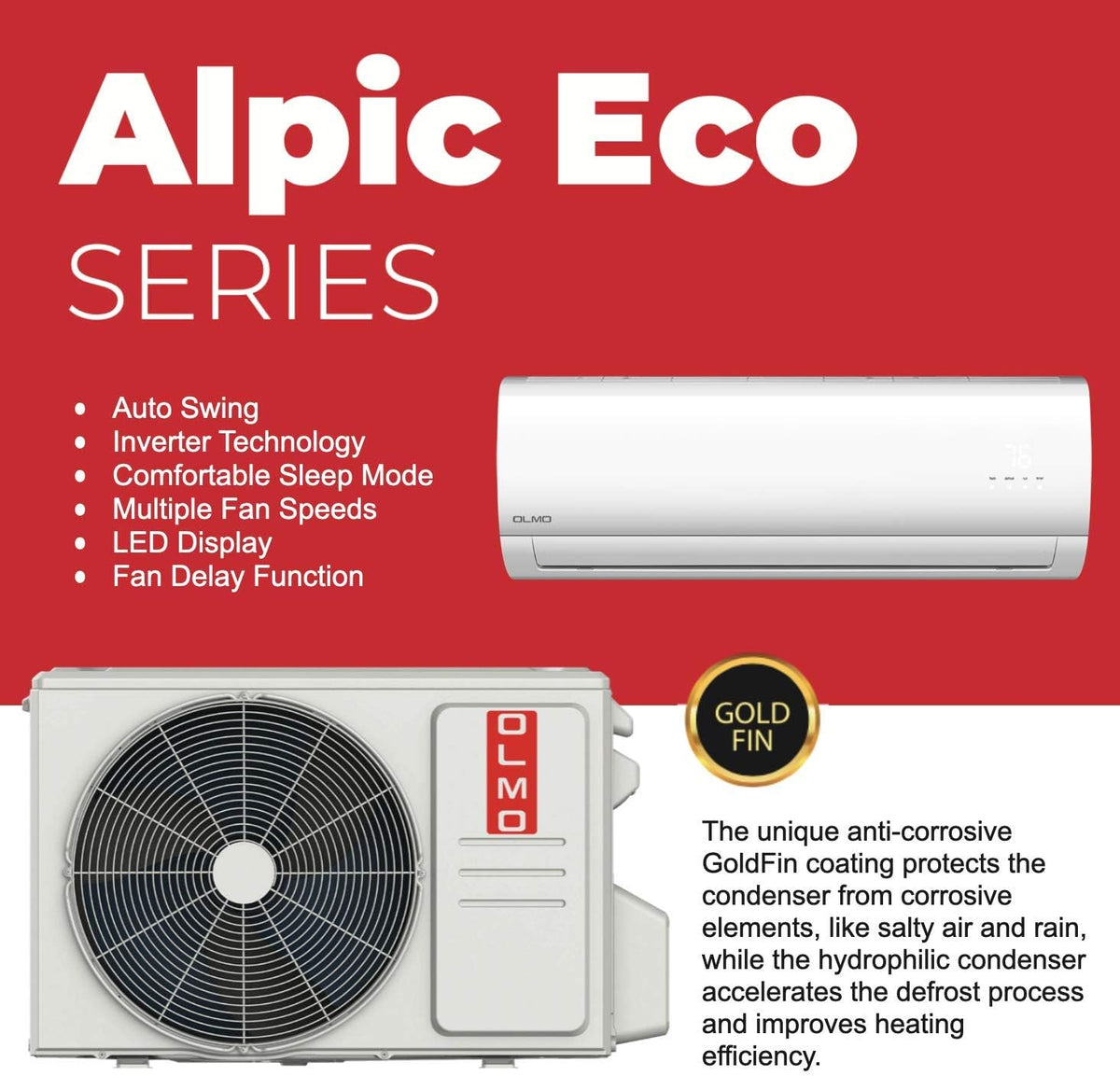 Ductless Mini Split AC/Heating System with Heat Pump C82622