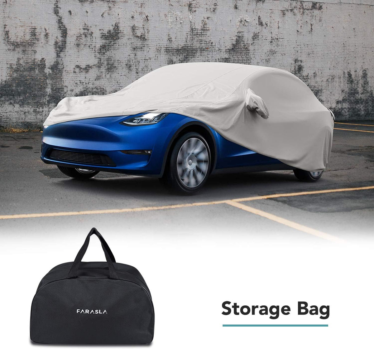 Outdoor Car Cover with Storage Bag C8628