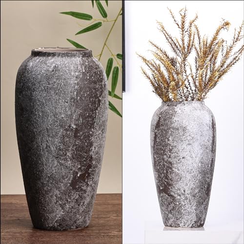 13.8in Tall Stone Vase Y429633