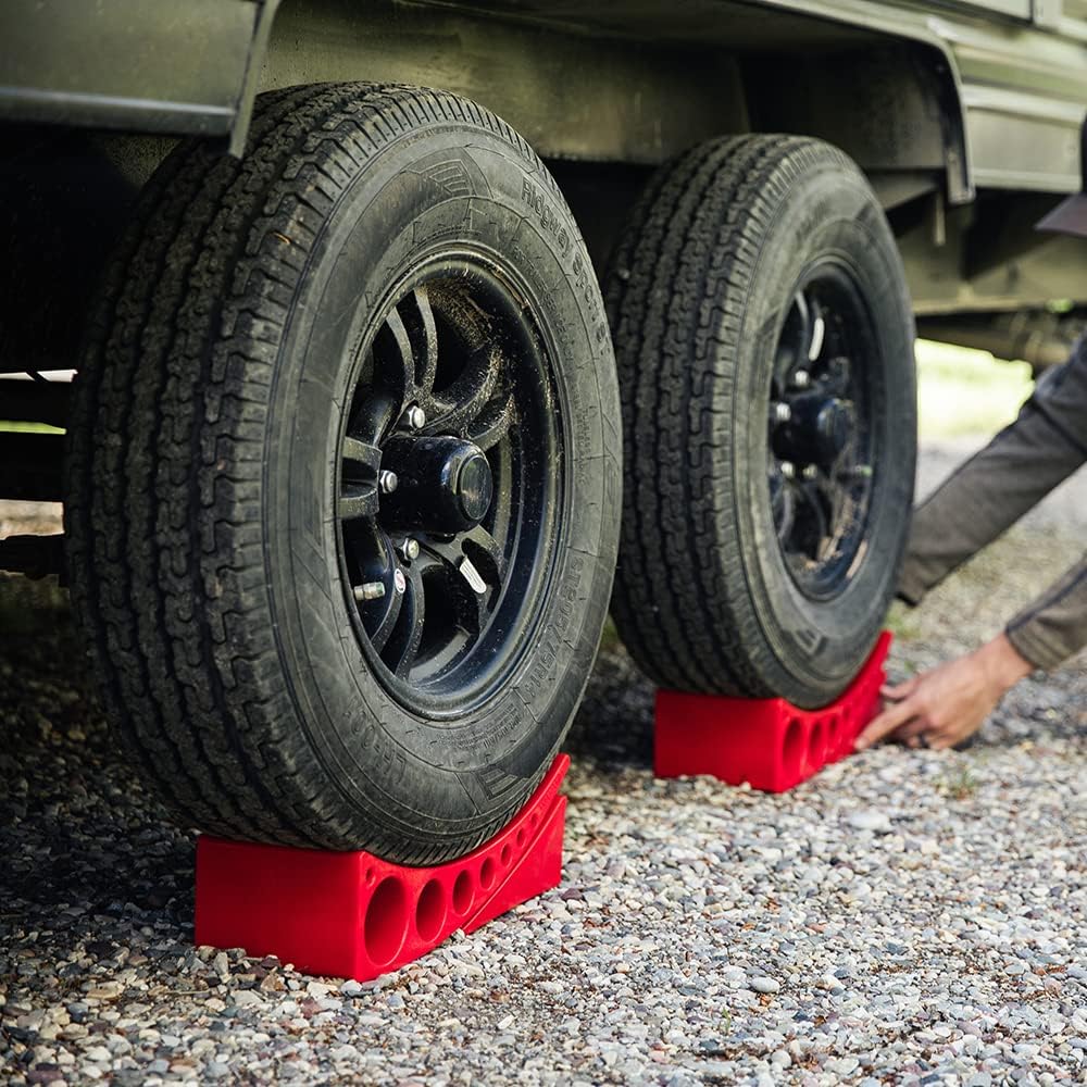 2-Pack Camper Leveler Blocks with Sturdy Bag Q487