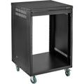 12U Steel Equipment Rack with 3 Casters G133658