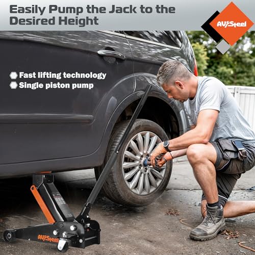 3 Ton Heavy Duty Hydraulic Floor Jack G455