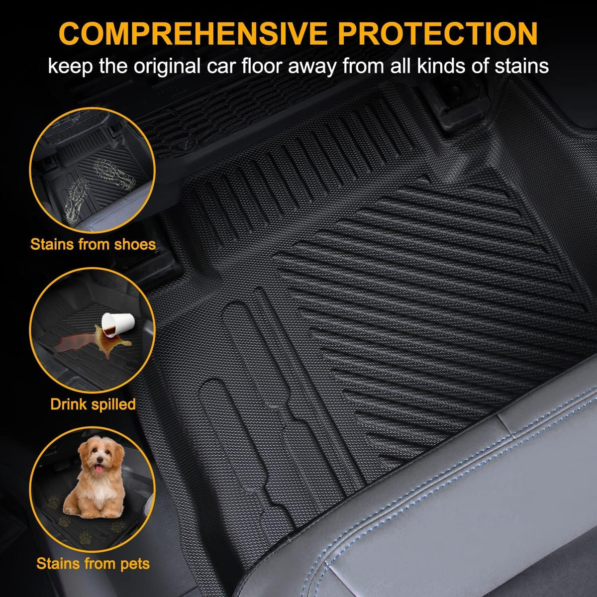 All Weather Cargo Mat for Bronco 4-Door A105701