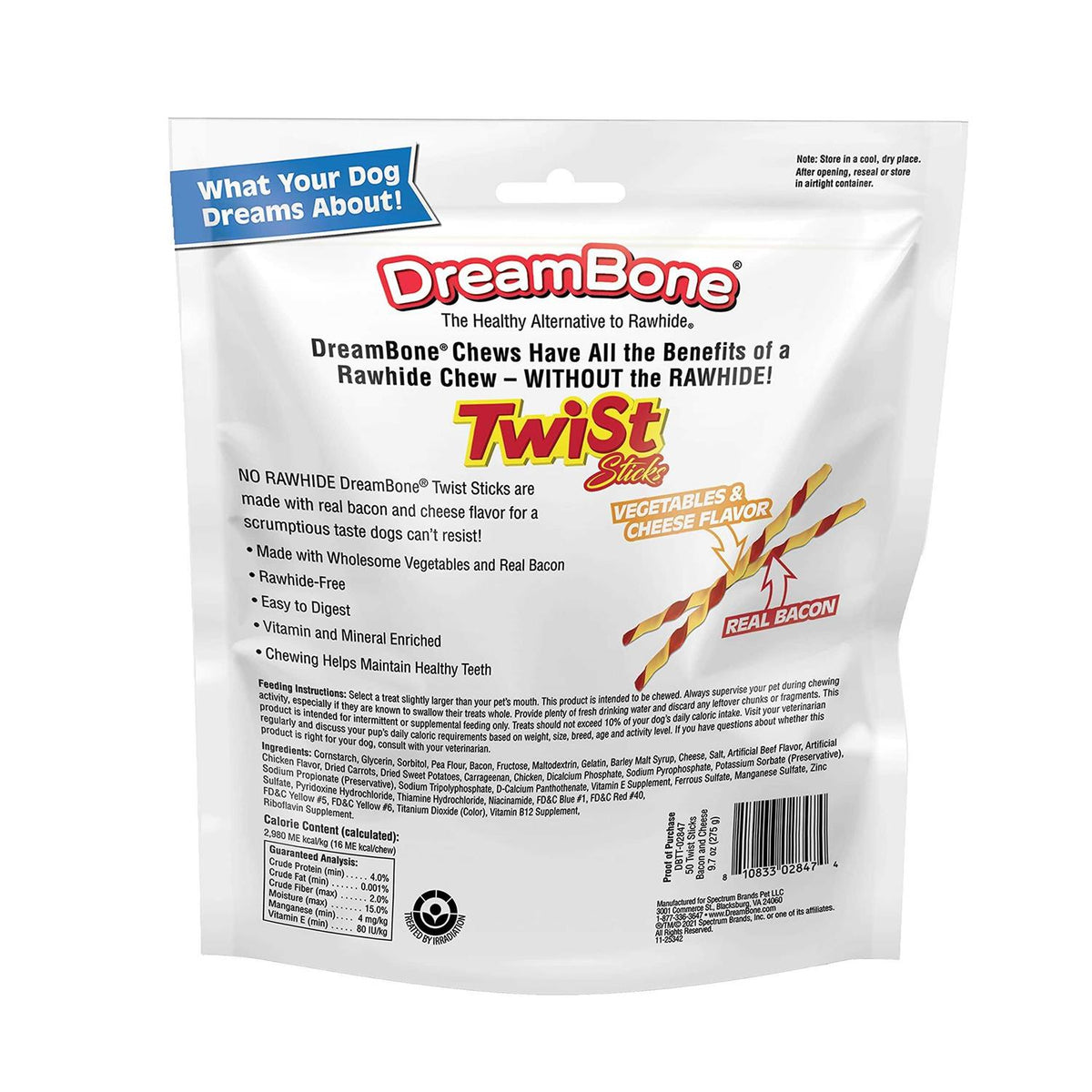 Bacon & Cheese Dog Treats X7295