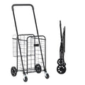 Portable Folding Shopping Cart, Black P14589