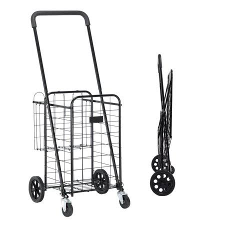 Portable Folding Shopping Cart, Black P14589