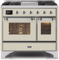 Antique White Dual Fuel Natural Gas Range A159969