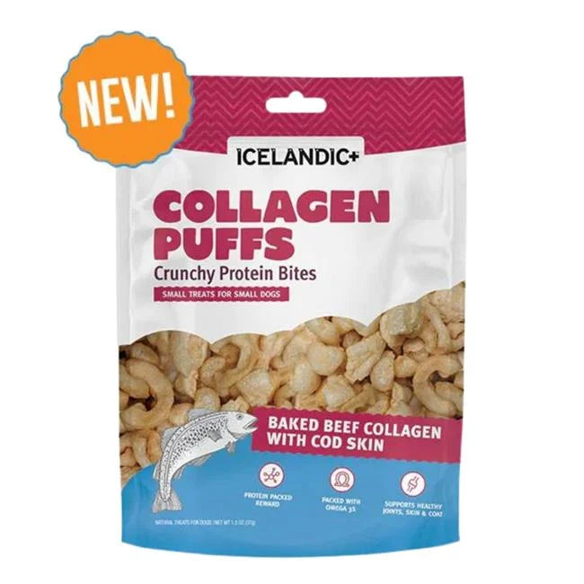 1.3 oz Dog Collagen Puffs Bites with Fish N959309