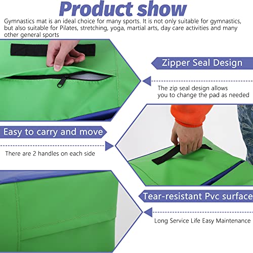 48"x24" Folding Incline Cheese Wedge Gymnastics Mat B7173