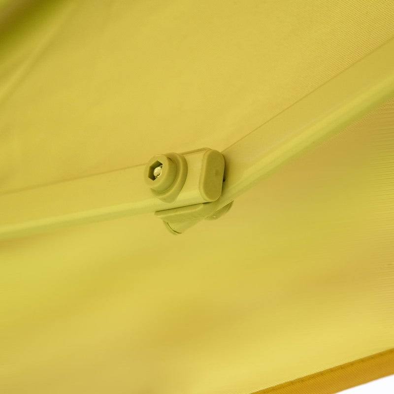 Beige and Brown Pop-Up Gazebo Tent with Mosquito Netting K2391