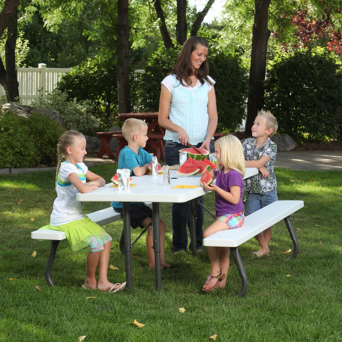 6 Foot Polyethylene Picnic Table O992751