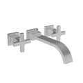 Polished Chrome Wall Mount Lavatory Faucet F94693