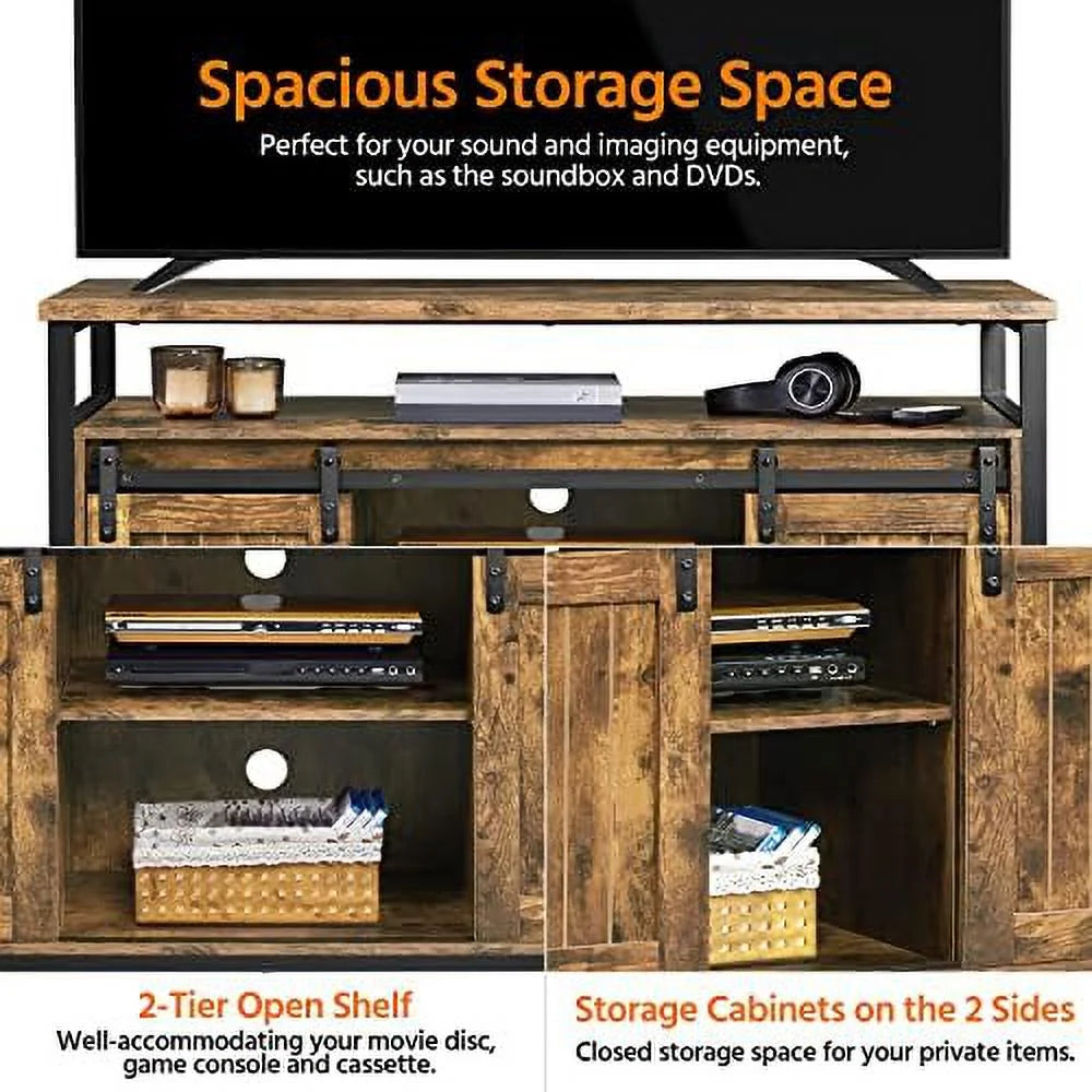 Rustic Brown 47 Inch TV Stand V504