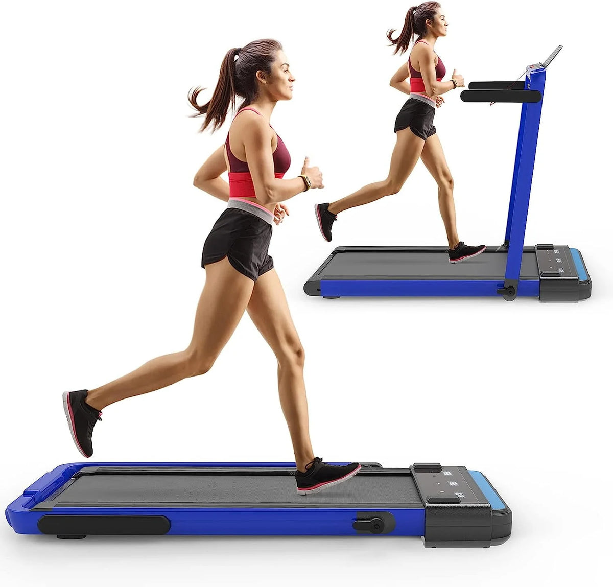 2 in 1 Folding Portable Under Desk Treadmill C468154