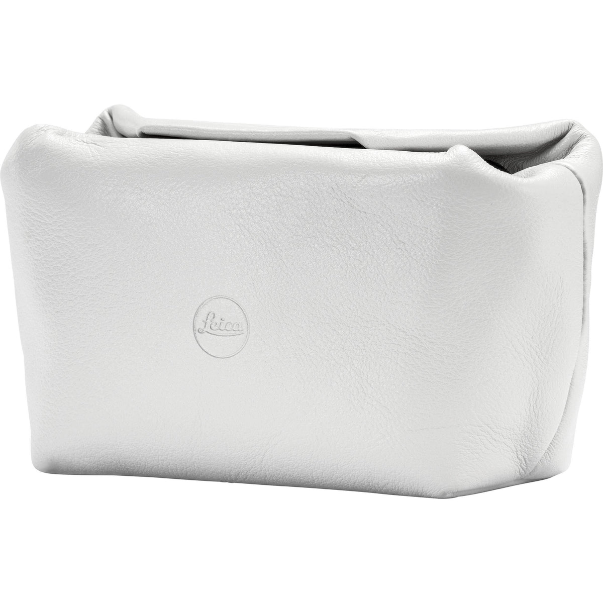 White Soft Leather Pouch K297038