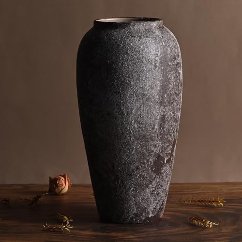 13.8in Tall Stone Vase Y429633