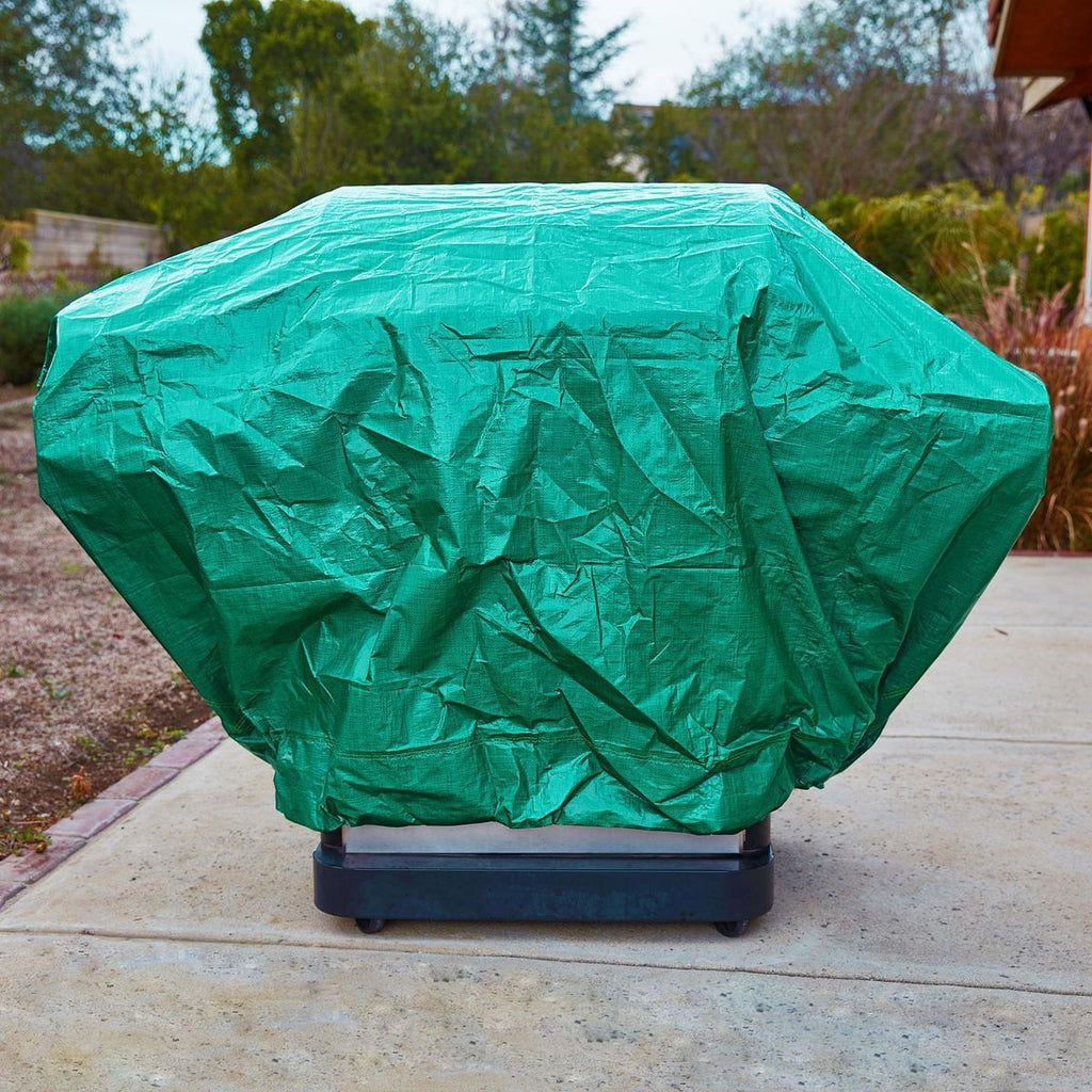 9 ft. x 9 ft. Weather-Resistant Drawstring Tarp Z619293