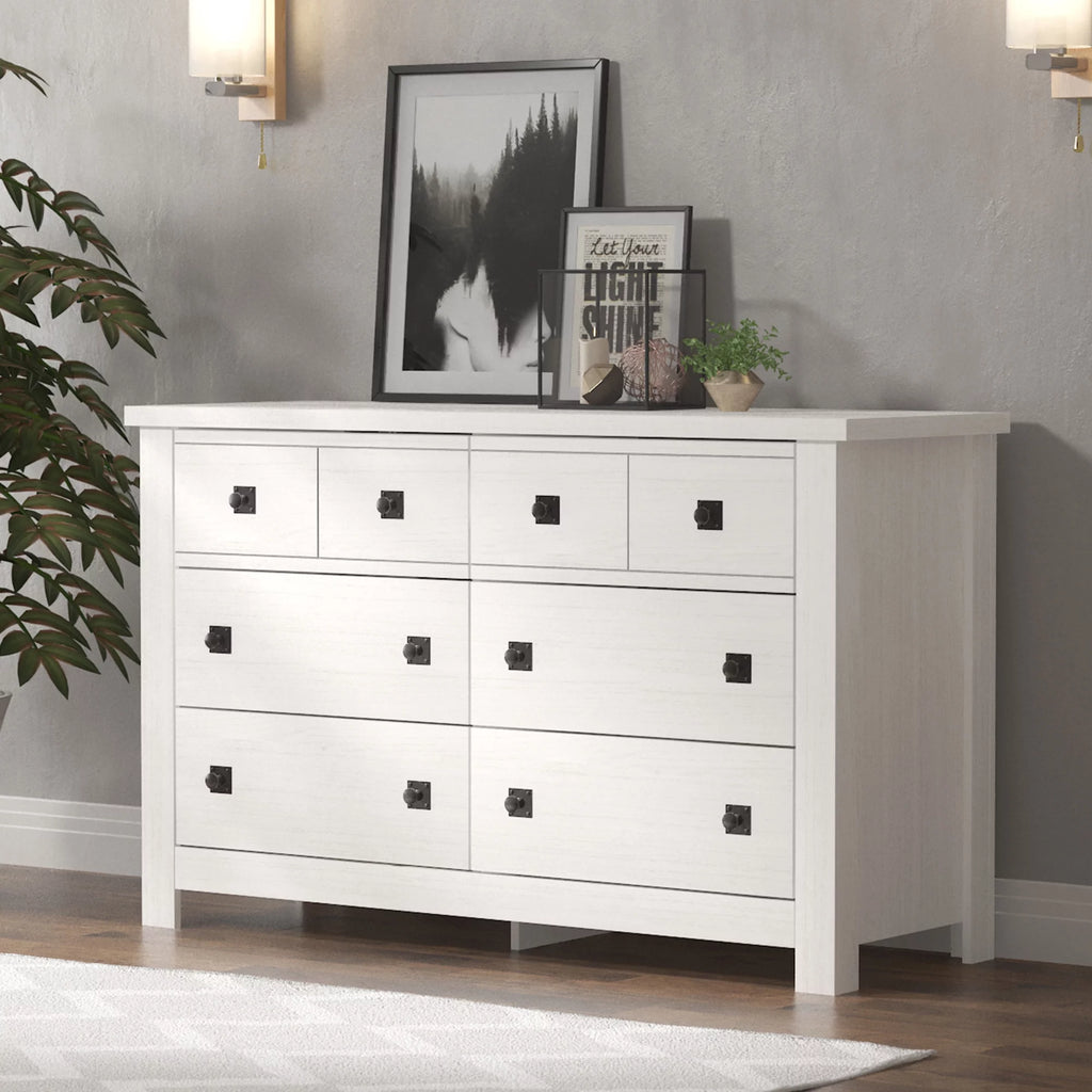 6 Drawer Driftwood Gray Dresser N649870