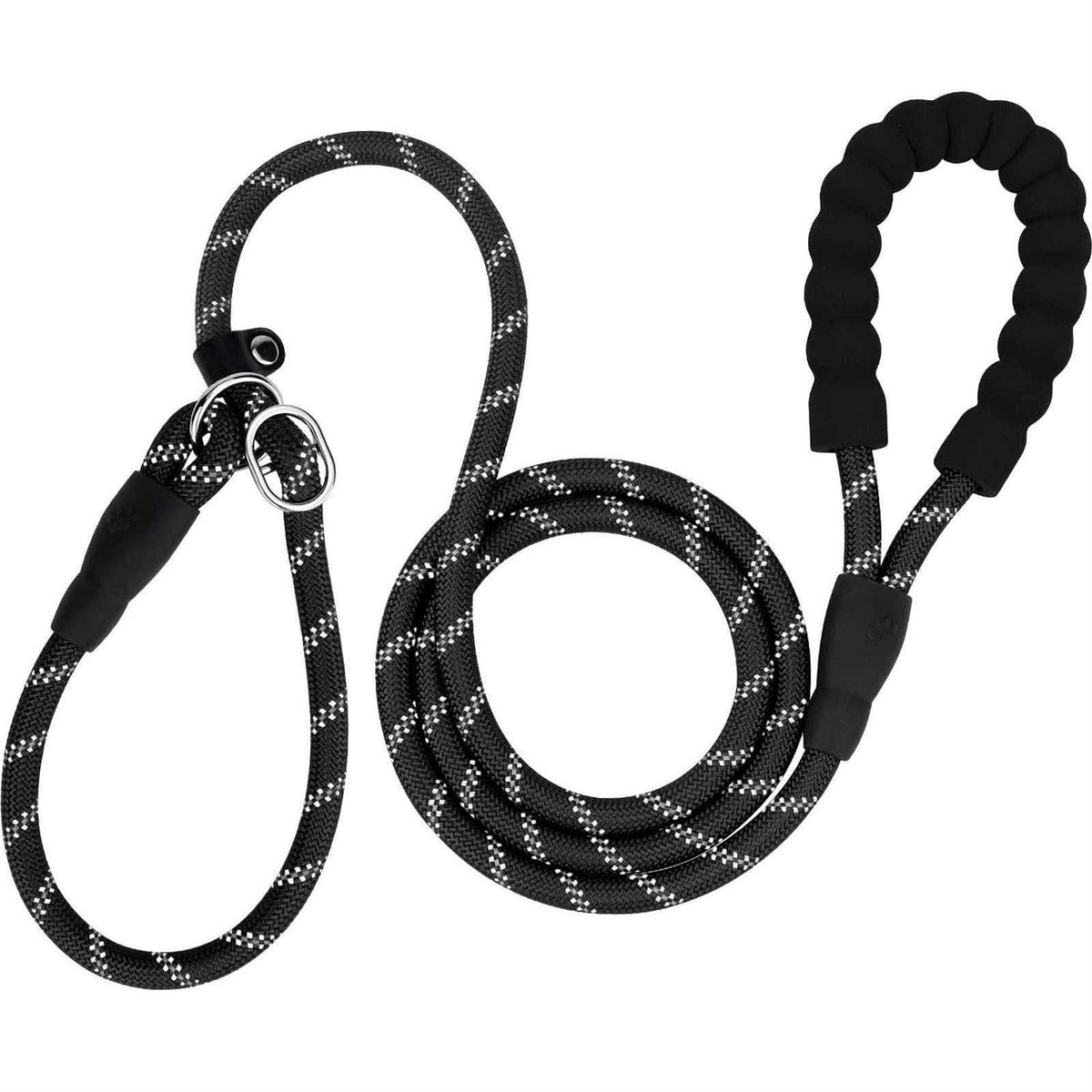 6 FT Reflective Slip Lead Dog Leash with Padded Handle A3084