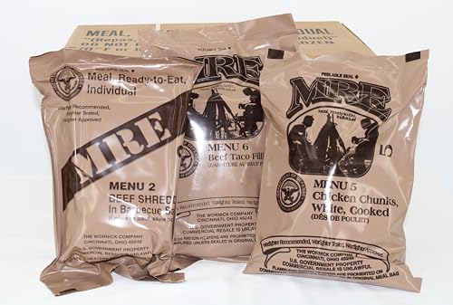 12 Pack MRE Meals Ready to Eat D14390