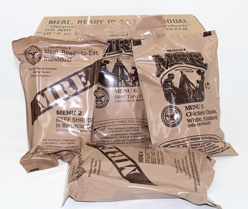 12 Pack MRE Meals Ready to Eat D14390