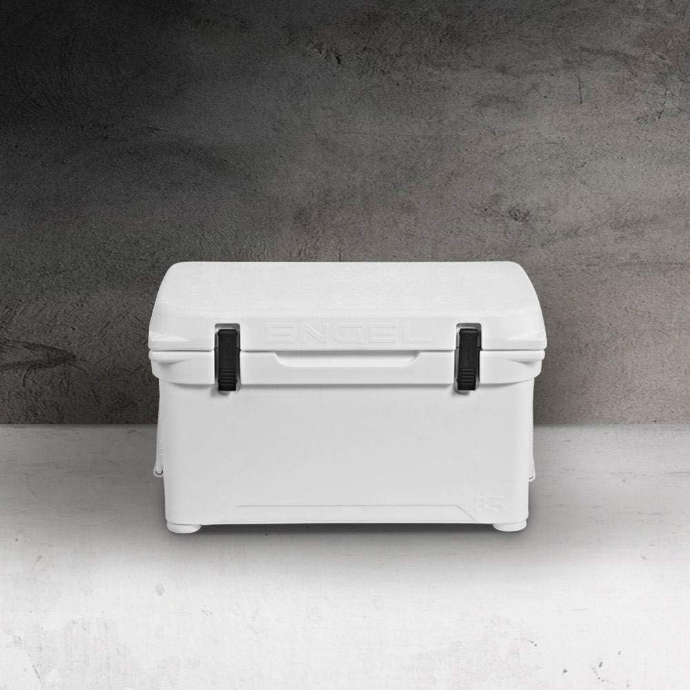 White 36 Can Rotationally Molded Cooler G6033