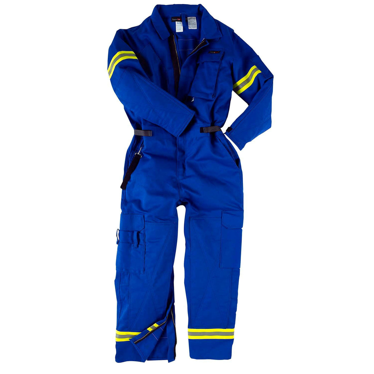 Navy Blue 2XL Flame Resistant Extrication Coverall B95301