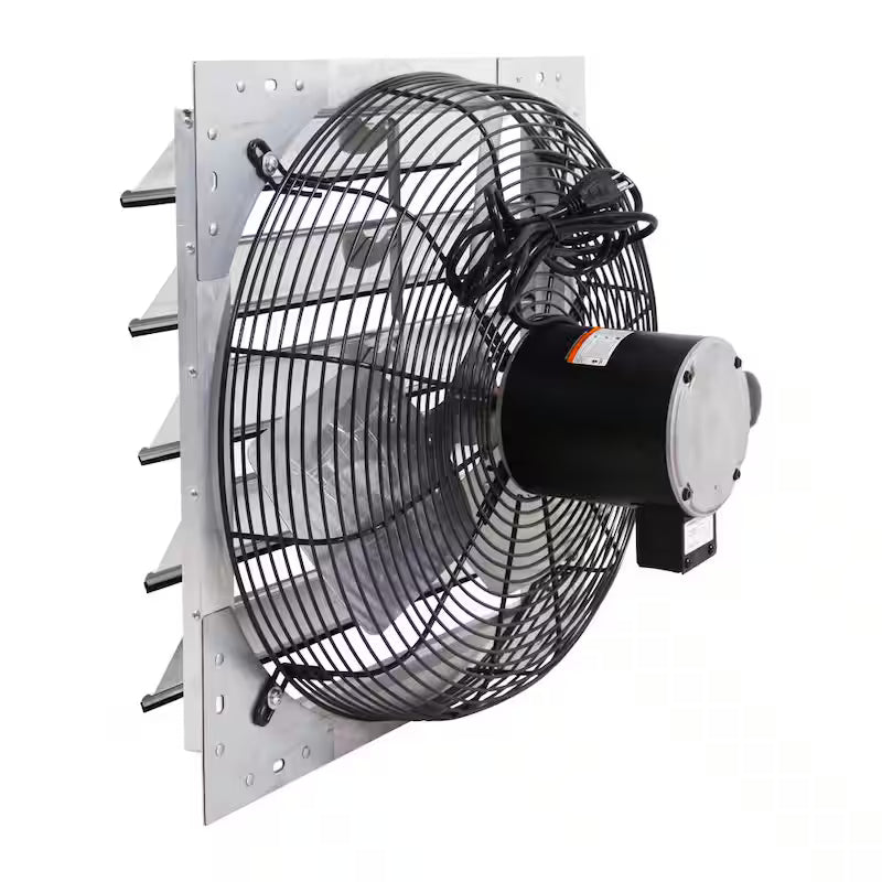 3340 CFM Shutter Exhaust Fan Wall Mounted Z425